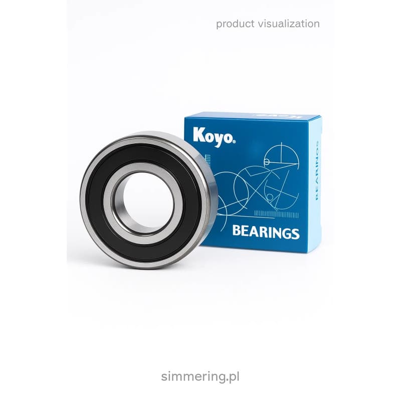 KOYO 6306 2RS Ball Bearing 30x72x19 mm