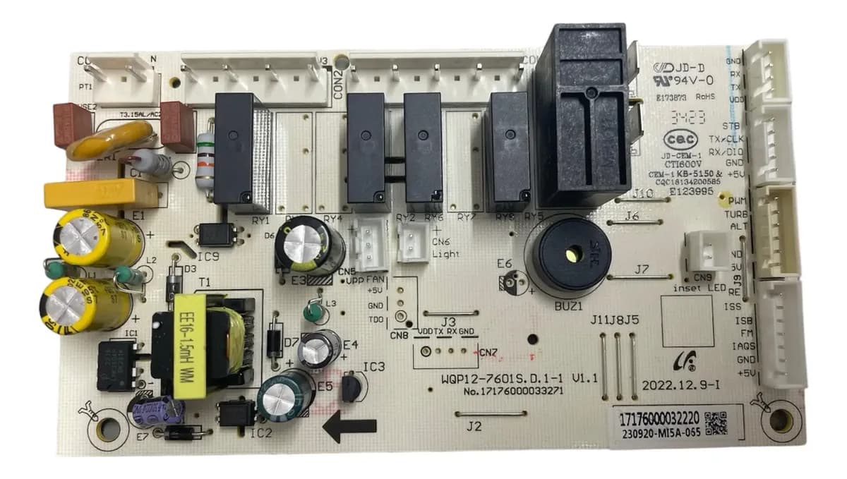 PLACA ELECTRONICA PRINCIPAL 127V 17176000032220