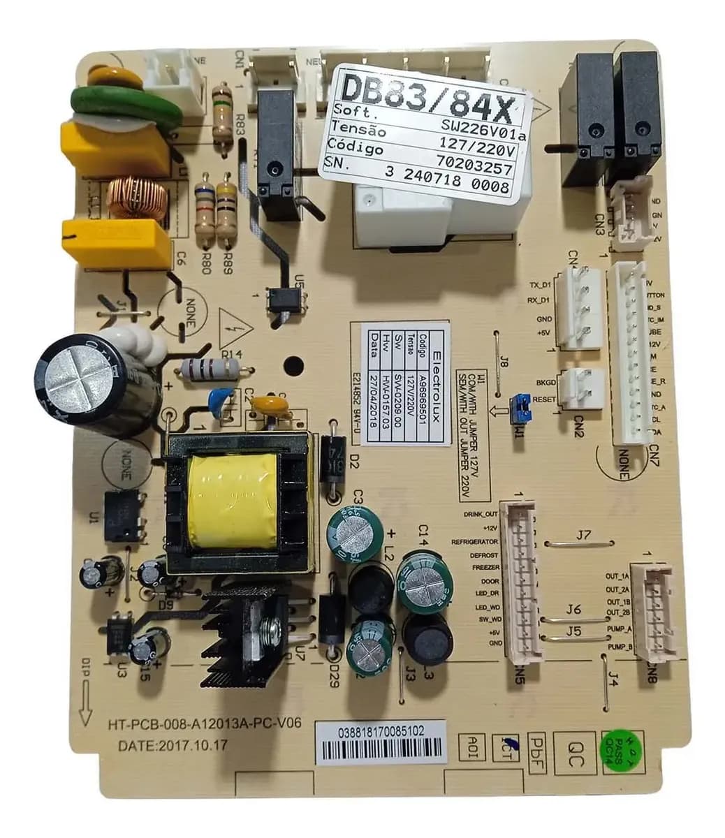 PLACA ELECTROLUX POTENCIA