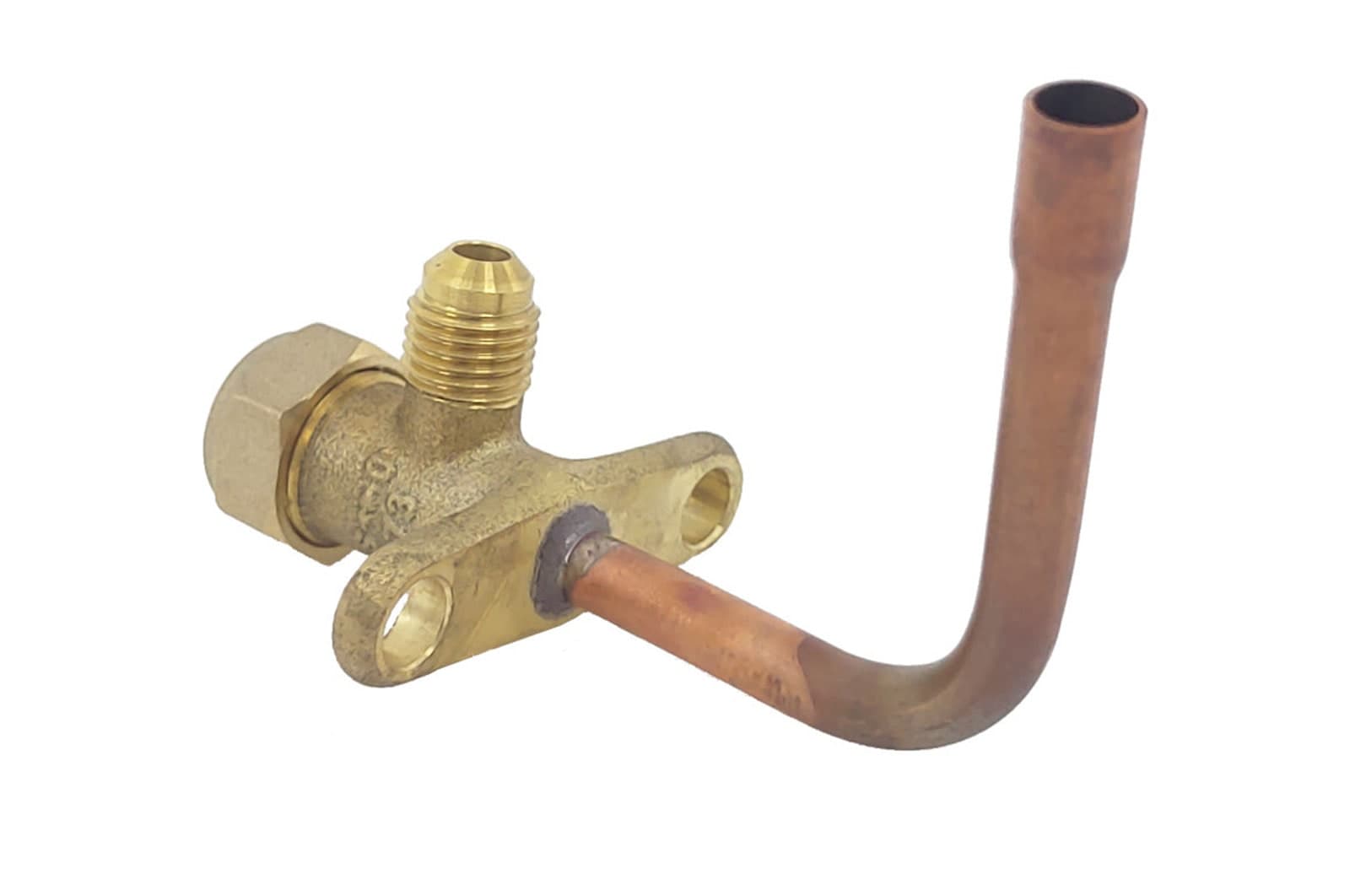 VALVULA DE SERVICO DO TIPO AGULHA DE LIGA DE COBRE C3771. 2H02479N