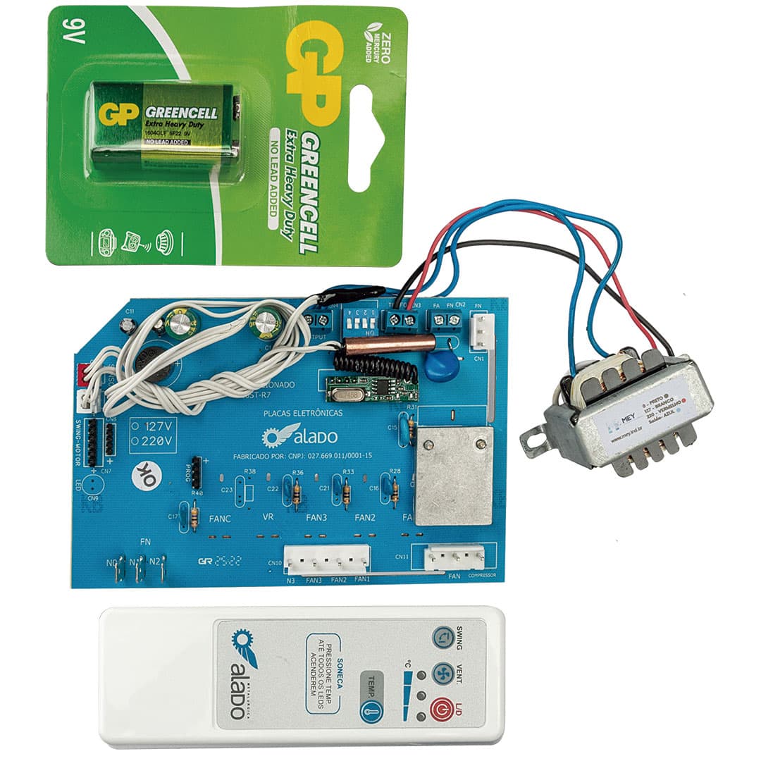 PLACA COMPAT. AR CONDICIONADO CARRIER SPACE PISO TETO BIVOLT