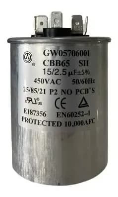 CAPACITOR DUPLO 1525 UF / 450V P2 - GW05706001