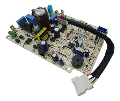 PLACA DE CIRCUITO IMPRESSO PRINCIPAL MONTADA COM COMPONENTES ELETROELETRONICOS
